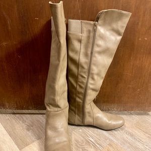 Tan boots